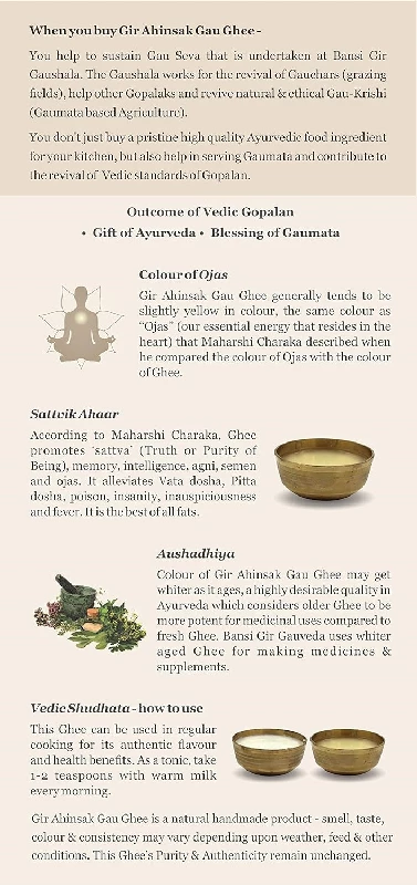 Gir Ahinsak Gau Ghee, 500 ml-5.webp